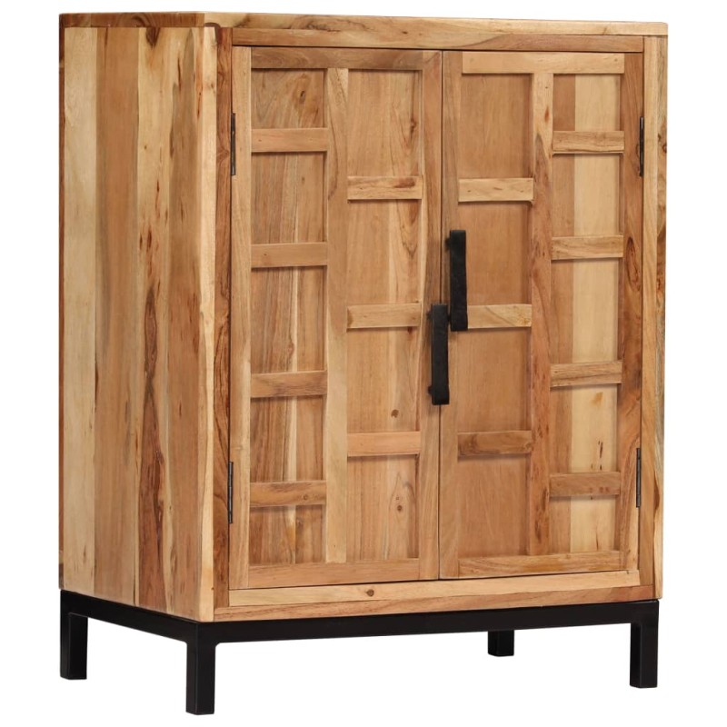 Credenza in Legno di Acacia 60x35x76 cm Marrone Credenza in Legno di Acacia 60x35x76 cm Marrone