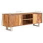 Mobile TV in Sheesham Massello con Finitura Miele 118x30x40cm Mobile TV in Sheesham Massello con Finitura Miele 118x30x40cm