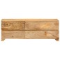 Mobile Porta TV in Legno Massello di Mango 110x30x40 cm Mobile Porta TV in Legno Massello di Mango 110x30x40 cm