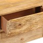Mobile Porta TV in Legno Massello di Mango 110x30x40 cm Mobile Porta TV in Legno Massello di Mango 110x30x40 cm