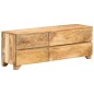 Mobile Porta TV in Legno Massello di Mango 110x30x40 cm Mobile Porta TV in Legno Massello di Mango 110x30x40 cm