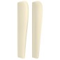 Testiera ad Orecchio Crema 103x23x118/128 cm in Similpelle Testiera ad Orecchio Crema 103x23x118/128 cm in Similpelle