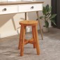 Sgabello Marrone 38x38x45 cm Rotondo Legno Massello di Acacia Sgabello Marrone 38x38x45 cm Rotondo Legno Massello di Acacia