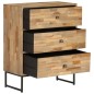 Credenza in Legno di Teak Recuperato 60x30x75cm Credenza in Legno di Teak Recuperato 60x30x75cm
