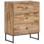 Credenza in Legno di Teak Recuperato 60x30x75cm Credenza in Legno di Teak Recuperato 60x30x75cm