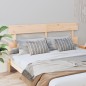 Testiera per Letto 204x3x81 cm in Legno Massello di Pino Testiera per Letto 204x3x81 cm in Legno Massello di Pino