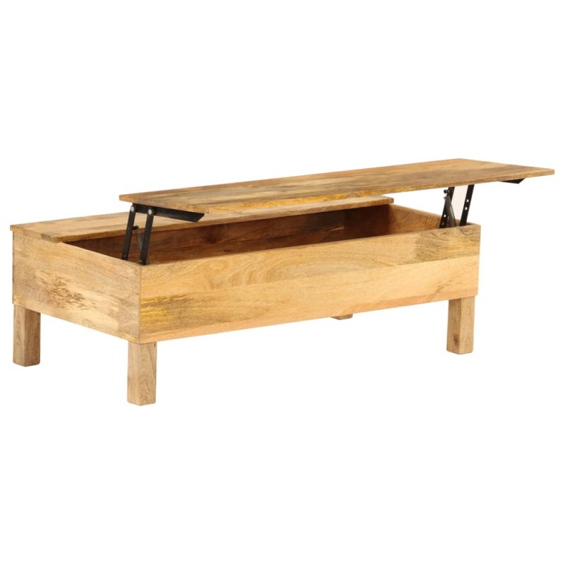 Tavolino da Caffè in Legno Massello di Mango 110x55x35 cm Tavolino da Caffè in Legno Massello di Mango 110x55x35 cm
