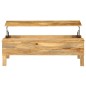 Tavolino da Caffè in Legno Massello di Mango 110x55x35 cm Tavolino da Caffè in Legno Massello di Mango 110x55x35 cm