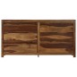 Cassettiera in Legno Massello di Sheesham 160x40x80 cm Cassettiera in Legno Massello di Sheesham 160x40x80 cm