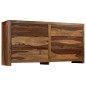 Cassettiera in Legno Massello di Sheesham 160x40x80 cm Cassettiera in Legno Massello di Sheesham 160x40x80 cm