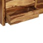 Cassettiera in Legno Massello di Sheesham 160x40x80 cm Cassettiera in Legno Massello di Sheesham 160x40x80 cm