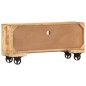 Mobile Porta TV in Legno Grezzo di Mango 110x30x50 cm Mobile Porta TV in Legno Grezzo di Mango 110x30x50 cm