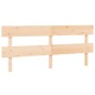 Testiera per Letto 204x3x81 cm in Legno Massello di Pino Testiera per Letto 204x3x81 cm in Legno Massello di Pino