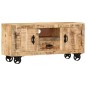 Mobile Porta TV in Legno Grezzo di Mango 110x30x50 cm Mobile Porta TV in Legno Grezzo di Mango 110x30x50 cm