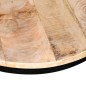 2 Pz Tavolini da Caffè Tondi in Legno Grezzo di Mango 40cm/50cm 2 Pz Tavolini da Caffè Tondi in Legno Grezzo di Mango 40cm/50cm