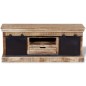 Mobile TV 2 Porte Scorrevoli Legno Massello Mango 100x40x45 cm Mobile TV 2 Porte Scorrevoli Legno Massello Mango 100x40x45 cm