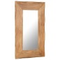 Specchio Cosmetico in Legno Massello di Acacia 50x80 cm Specchio Cosmetico in Legno Massello di Acacia 50x80 cm