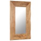 Specchio Cosmetico in Legno Massello di Acacia 50x80 cm Specchio Cosmetico in Legno Massello di Acacia 50x80 cm