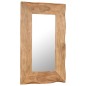 Specchio Cosmetico in Legno Massello di Acacia 50x80 cm Specchio Cosmetico in Legno Massello di Acacia 50x80 cm