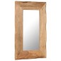 Specchio Cosmetico in Legno Massello di Acacia 50x80 cm Specchio Cosmetico in Legno Massello di Acacia 50x80 cm