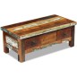 Tavolino da Caffè con Cassetti in Legno Recuperato 90x45x35 cm Tavolino da Caffè con Cassetti in Legno Recuperato 90x45x35 cm