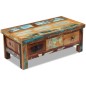 Tavolino da Caffè con Cassetti in Legno Recuperato 90x45x35 cm Tavolino da Caffè con Cassetti in Legno Recuperato 90x45x35 cm
