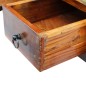 Tavolino da Caffè con Cassetti in Legno Recuperato 90x45x35 cm Tavolino da Caffè con Cassetti in Legno Recuperato 90x45x35 cm