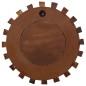 Specchio da Parete in Legno Massello di Recupero 50 cm Specchio da Parete in Legno Massello di Recupero 50 cm