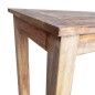 vidaXL Tavolo da Pranzo in Legno Massello di Mogano 120x60x77 cm vidaXL Tavolo da Pranzo in Legno Massello di Mogano 120x60x77 cm