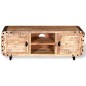 Mobile Porta TV in Legno Grezzo di Mango 120x30x50 cm Mobile Porta TV in Legno Grezzo di Mango 120x30x50 cm