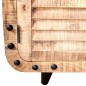 Mobile Porta TV in Legno Grezzo di Mango 120x30x50 cm Mobile Porta TV in Legno Grezzo di Mango 120x30x50 cm