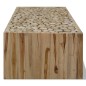 Tavolino da Salotto in Legno di Teak Autentico 90x50x30 cm Tavolino da Salotto in Legno di Teak Autentico 90x50x30 cm