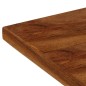 Panca da Pranzo Legno Massello d'Acacia e Acciaio 160x40x45 cm Panca da Pranzo Legno Massello d'Acacia e Acciaio 160x40x45 cm