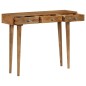 Tavolo Consolle in Legno Massello di Mango 102x30x79 cm Tavolo Consolle in Legno Massello di Mango 102x30x79 cm
