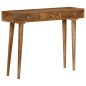 Tavolo Consolle in Legno Massello di Mango 102x30x79 cm Tavolo Consolle in Legno Massello di Mango 102x30x79 cm