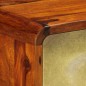 Credenza in Massello di Sheesham con Stampa Dorata 120x30x80 cm Credenza in Massello di Sheesham con Stampa Dorata 120x30x80 cm