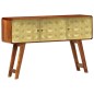 Credenza in Massello di Sheesham con Stampa Dorata 120x30x80 cm Credenza in Massello di Sheesham con Stampa Dorata 120x30x80 cm