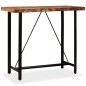 Tavolino da Bar in Legno Massello di Recupero 120x60x107 cm Tavolino da Bar in Legno Massello di Recupero 120x60x107 cm