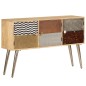 Credenza 120x30x75 cm Legno Massello di Mango Credenza 120x30x75 cm Legno Massello di Mango