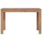 Tavolo in Legno Massello di Teak Finitura Naturale 120x60x76 cm Tavolo in Legno Massello di Teak Finitura Naturale 120x60x76 cm