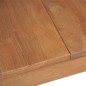 Tavolo in Legno Massello di Teak Finitura Naturale 120x60x76 cm Tavolo in Legno Massello di Teak Finitura Naturale 120x60x76 cm