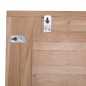 vidaXL Specchio Decorativo in Legno di Teak 90x60 cm Rettangolare vidaXL Specchio Decorativo in Legno di Teak 90x60 cm Rettangolare