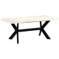 Tavolo da Pranzo 180x90x75 cm in Legno Massello di Mango Tavolo da Pranzo 180x90x75 cm in Legno Massello di Mango