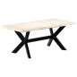 Tavolo da Pranzo 180x90x75 cm in Legno Massello di Mango Tavolo da Pranzo 180x90x75 cm in Legno Massello di Mango