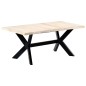 Tavolo da Pranzo 180x90x75 cm in Legno Massello di Mango Tavolo da Pranzo 180x90x75 cm in Legno Massello di Mango