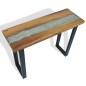 Tavolo Consolle in Teak 100x35x75 cm Tavolo Consolle in Teak 100x35x75 cm