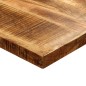 Tavolo da Pranzo in Legno Massello di Mango Grezzo 180 cm Tavolo da Pranzo in Legno Massello di Mango Grezzo 180 cm