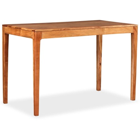 Tavolo da Pranzo in Legno Massello 118x60x76 cm