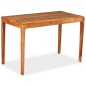 Tavolo da Pranzo in Legno Massello 118x60x76 cm Tavolo da Pranzo in Legno Massello 118x60x76 cm