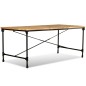 Tavolo da Pranzo in Legno Massello di Mango 180 cm